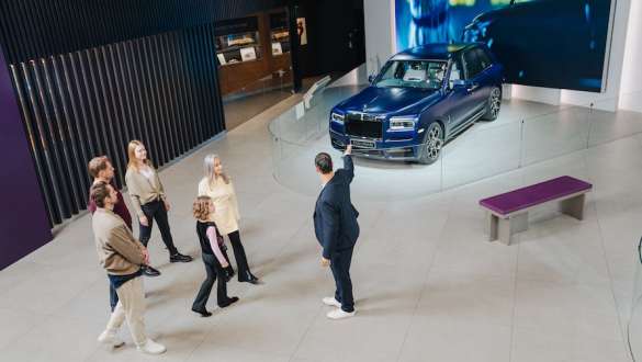 Gruppenführung in der BMW Welt