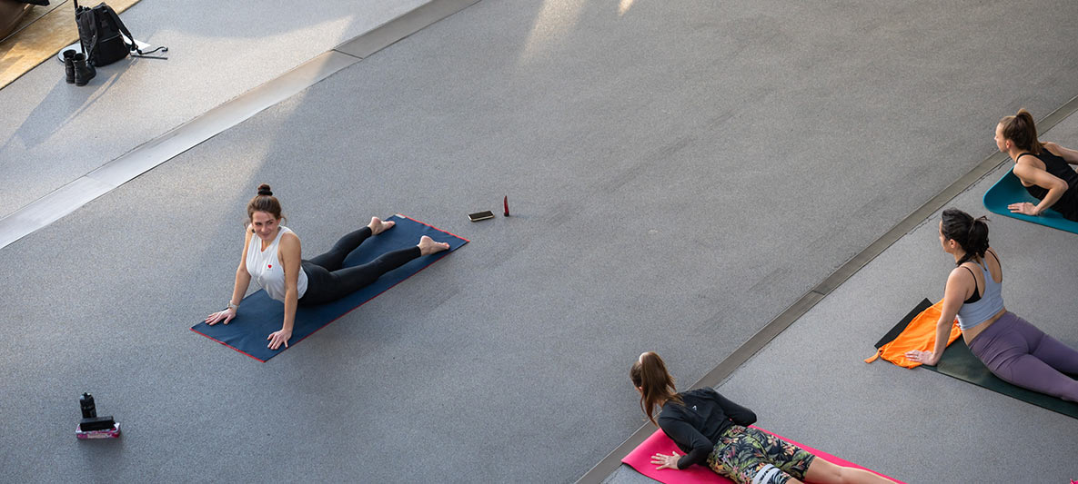 POP UP YOGA AT BMW WELT